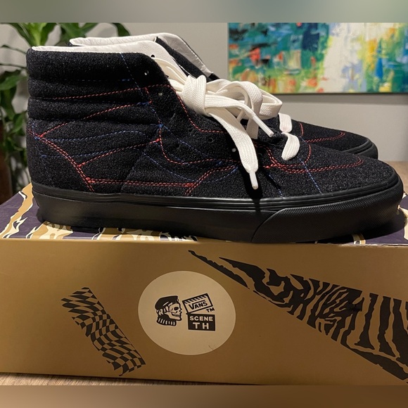 Vans Taka Hayashi x Sk8-Hi LX DIY, Size 10.5 - Picture 7 of 14